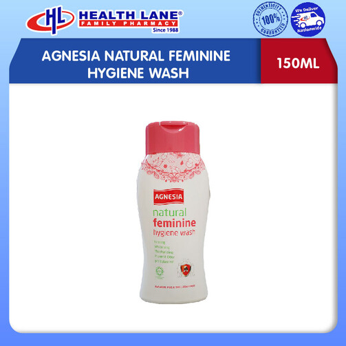 AGNESIA NATURAL FEMININE HYGIENE SABUN (150ML)